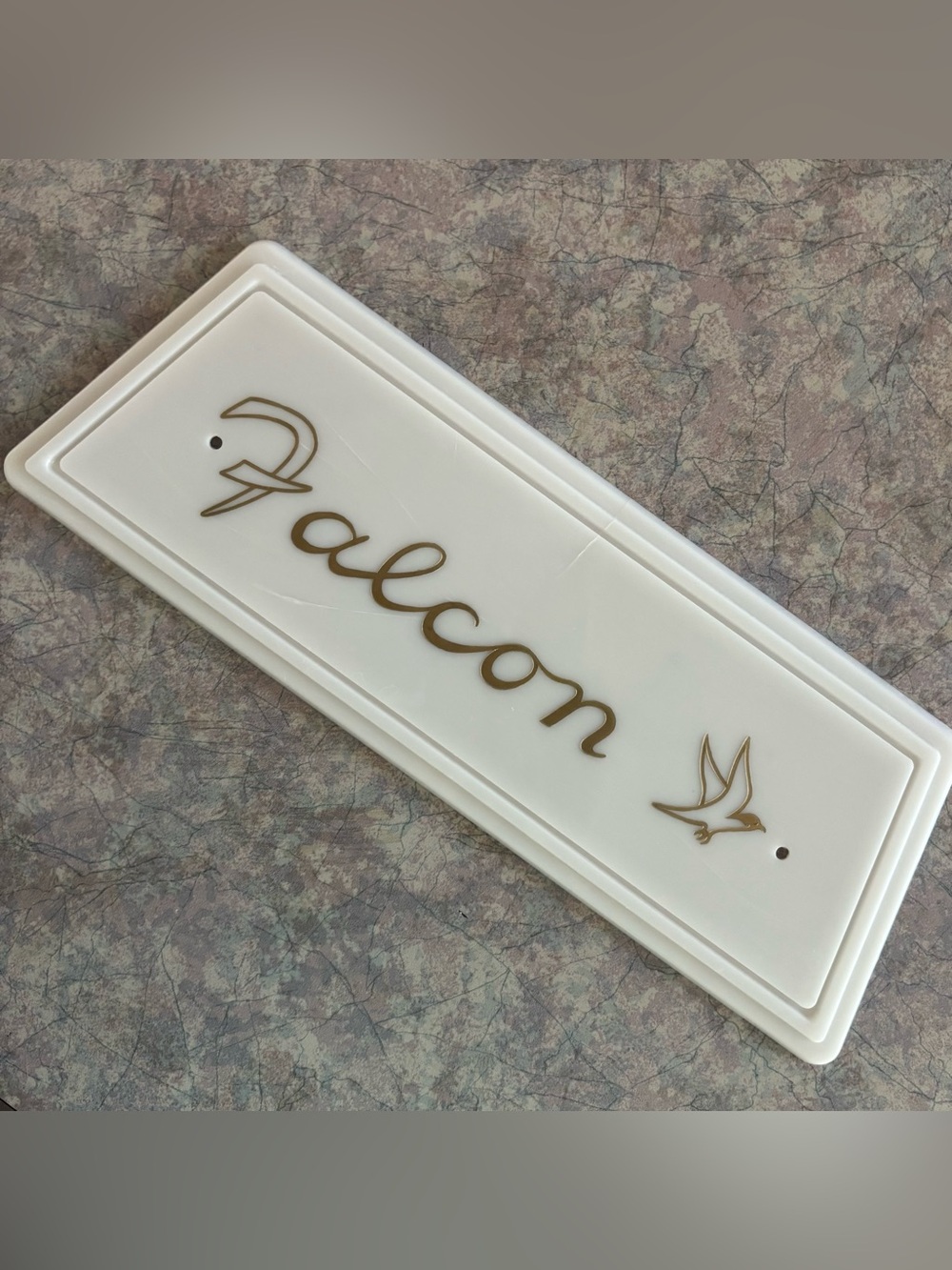 50/60's Falcon Deep Freezer Emblem - 50's Kitchen Memorabilia - 50's Appliance